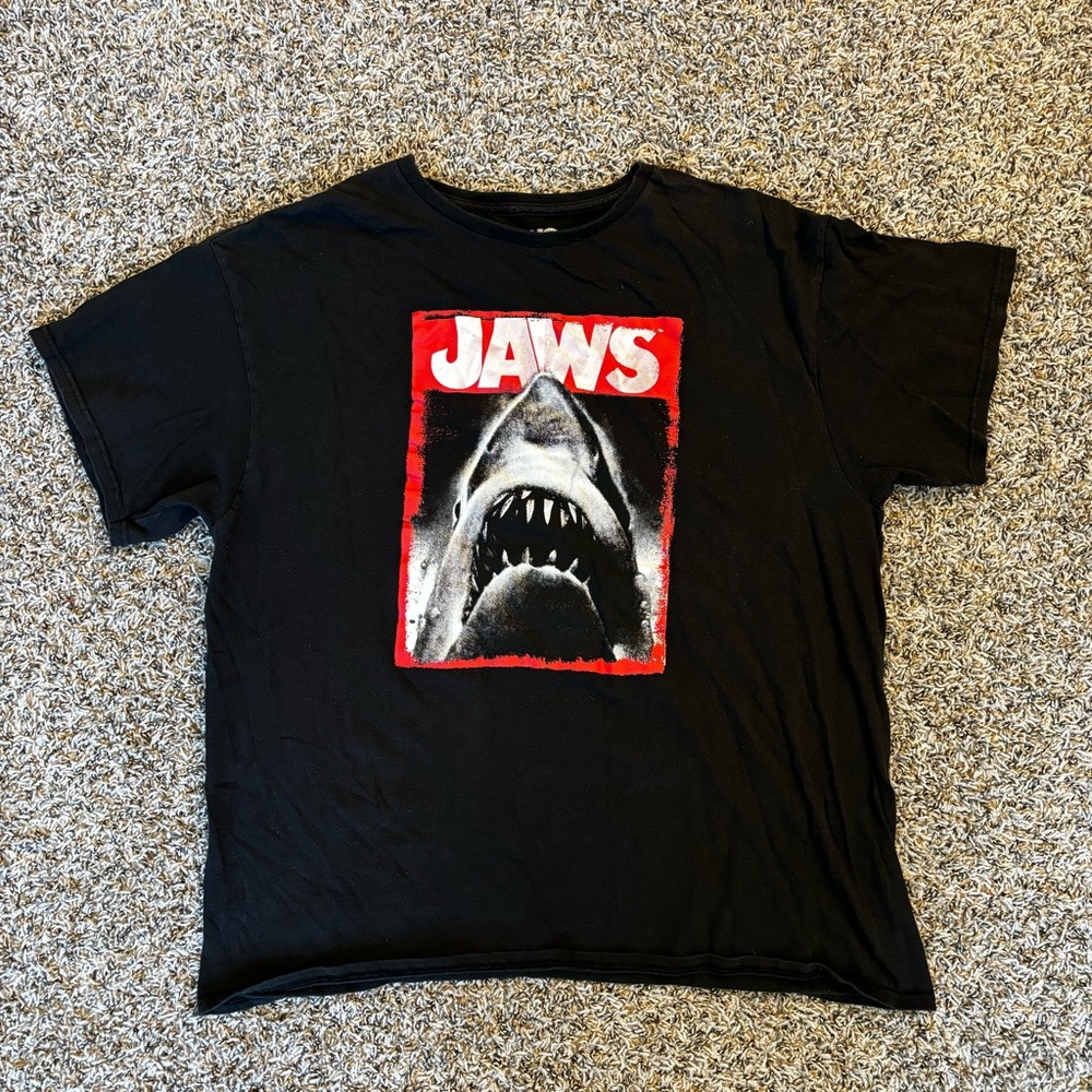Black Jaws Graphic T-Shirt